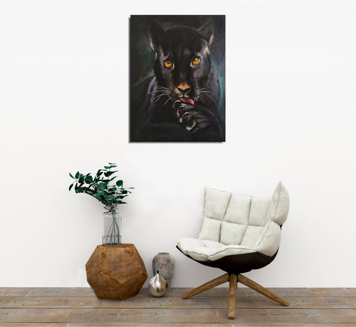 Wallity DC266 Lienzo Decorativo Multicolor 30 x 40 cm